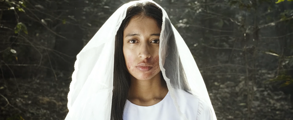 Berlin and Venice award-winning director Jayro Bustamante on the set of ‘Eruption.’