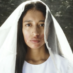 Berlin and Venice award-winning director Jayro Bustamante on the set of ‘Eruption.’